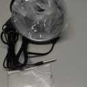 LUCKY HERP Reptile Light Fixture with Dimming Thermostat & Timer, Aluminum 5.5inch Deep Dome Reptile Lamp Fixture, Heat Lamp Fixture for UVB Bulb Basking Heat Bulb, Max 100W