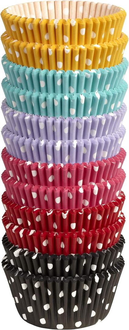 Wilton Standard Cupcake Liner Baking Cups, 300 Count, Polka Dots