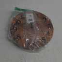 NIKKY HOME Rustic Farmhouse Wall Clock - 12 Inch Battery Operated Silent Non Ticking Vintage Wooden MDF Clock Home Decor for Kitchen, Living Room, Bedroom, Office