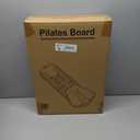 Pilates Board,Pilates Reformer Sets, Multifunctional Abdominal Pilates Board for Home Workout Equipment, Portable Foldable Ab Board Trainer Pilates Exercise Machine,Pilates Board for Women (Deep Black)