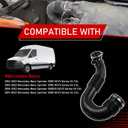 Engine Air Intake Hose with Clamps Compatible with Mercedes-Benz | Compatible with 2010-2023 Mercedes-Benz Sprinter 2500 3500 3500XD 4500 NCV3 Series V6 3.0L, Replaces 9065282224 A9065282224