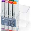 Copic Classic, Alcohol-based Markers, 12pc Set, Basic (Discontinued model: EAN 4511338002209)