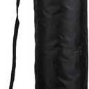 Yoga Mat Bag with Adjustable Strap, Yoga Gym Bag, Black Yoga Mat Carrier Bag