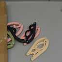 10 Pack Foldable Travel Hangers - Folding Hangers & Collapsible Hooks for Cruise/RV/Hotel/Dorm - Space-Saving Portable, Lightweight Compact Travel Essentials (Assorted Colors) (Black)