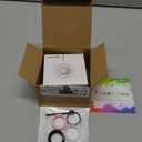 Smart Ring For Women Men, Health Tracker with Heart Rate, Blood Oxygen, Blood Pressure, Sleep Monitor, Step Counting, IP68 Waterproof Fitness Ring, No App Fees for iPhone & Android (Black)