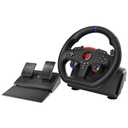 SUBSONIC  Superdrive 270 GT-5 Steering Wheel - PS5 LED steering wheel with dual sticks, 270 rotation, pedals and paddle shifters. Compatible with PS5 and PC  Black