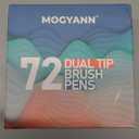 Mogyann Markers for Adult Coloring 72 Colored Pens Dual Tip Brush Markers for Coloring Books