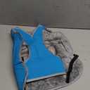 Dog Coat, Waterproof Dog Jacket Pet Winter Coat for Cold Weather with Thicken Furry Collar, Reflective Puppy Winter Jacket Warm Fleece Lining for Large Pets Blue Large