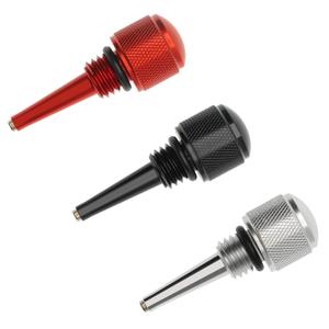 Set of 3 Replacement for 55201 Magnetic Oil Dipstick for Inverter Generator with O Ring,Compatible with Predator/Wen/YamahaRedBlackSilver (3, Silver & Red & Black, M18)