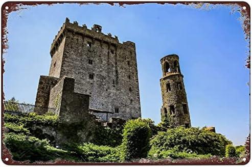 Stone Irish Ireland Blarney Castle Architecture Poster Vintage Metal Tin Sign Wall Art Plaque Decor for Home Bar Pub Club Cafe 8x12 inch, Set of 3 Stone Irish Ireland Blarney Castle Architecture Poster Vintage Metal Tin Sign Wall Art Plaque Decor for Home Bar Pub Club Cafe 8x12 inch, Set of 3