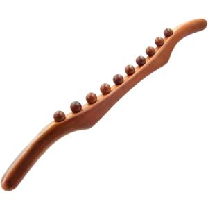 Wood Therapy Massage Tools, 21 inch Lymphatic Drainage Massager, Handheld Massage Stick & Wood Therapy Tools for Neck and Back Pain Stomach Body Shaping Anticellulite Leg