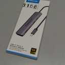 Laptop Docking Station Dual HDMI Monitor, 10 in 1 USB C Hub with 2 HDMI Ports, PD Charging, SD/TF, 5 USB C/A Ports, Laptop Docking Station for Dell XPS/HP/Lenovo/Surface(MacOS only Supports SST Mode)