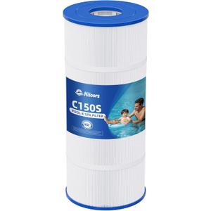 C150S Pool Filter Cartridge, Compatible with Hayward CX150XRE, Hayward SwimClear C150S, Replaces Pleatco PA150S, Ultral-D4, 150 sq.ft, Heavy Duty 5 oz+ Trilobal Fabric