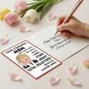 27 x You're A Fantastic Mom - Mothers Day Gift Card, Unique and Funny Card for Mom with Envelope - Gift from Husband Son Daughter, Greeting Card for Birthday, Mother's Day