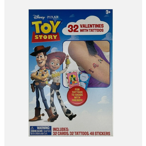 Disney · Pixar Toy Story Valentine Cards with Tattoos, 32 ct