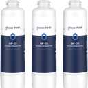 GLACIER FRESH Replacement for Bosch 11025825 Ultra Clarity Pro Refrigerator Water Filter BORPLFTR50, Compatible with KWF 2000, 12028325, 11032531, BORPLFTR50, WFC100MF, B36CT80SNS, B36CL80ENS (3 Pack)