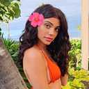 PRETYZOOM 10Pcs Artificial Hibiscus Flowers Only- 3.9'' Hawaiian Tropical Silk Flowers for Luau Party Decorations - DIY Hair Accessories, Beach Wedding Table Decor, Single Side (8X8CM)