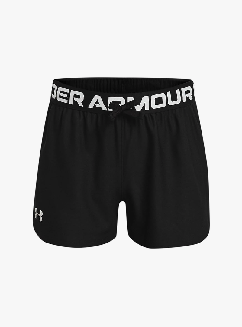 Under Armour Girls' Play Up Solid Shorts, size M