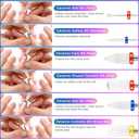 Cellentool 25Pcs Nail Drill Bits Set, 3/32 Inch Tungsten Ceramic Diamond Carbide Nail Drill Bits for Acrylic Gel Polish, Cuticle Efile Remover for Manicure Pedicure