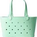 Simple Modern Waterproof Rubber Beach Bag | Extra Large | Green 