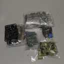 Feleph WW2 Military Vehicles Weapons Pack 282 Pieces US Army Building Block Toy Set WWII Car Tricycle Gear Helmets Vests Tools Bricks Model Compatible with Soldier Figures for Ages 6 and Up