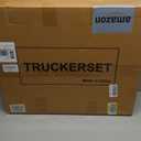 truckerset Car Seat Covers, Leather Seat Covers for Cars Full Set, Waterproof and Breathable Suitable for Most SUV/Truck/Sedan/Automotive 2 Pack (Grey)