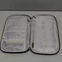 Passport Holder Family RFID Travel Document Organizer for Women Waterproof Passport Wallet Men Portable Case for Cards, Boarding Pass, ID, Money, Tickets with Zipper