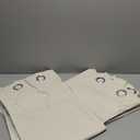 H.VERSAILTEX 100% Blackout Curtains for Bedroom Thermal Insulated POLYESTER,ACRYLIC Textured Curtains Heat and Full Light Blocking Drapes Living Room Curtains 2 Panel Sets, Bleached Sand, 52x84 Inch