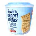Rovira Lite Soda Crackers, 23 oz. Bucket - Extra Fresh - Light, Crunchy, and Delicious (23.6 Ounce (Pack of 1)), Expiry: 13 JUL 2026