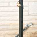 Panacea Basic Hose Stand with Brass Spigot, Black 