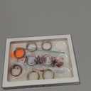 8 Pack Cover Compatible with Oura Ring Gen 4/Oura Ring Gen 3 Horizon/Heritage,Charging Derectly,Matte Texture Wear-Resistant Anti-Scratch TPU Protector for Oura Rings Women MenB,Size 8 (Gold x 2+Silver x2+Rosegold x2+Pink x2)