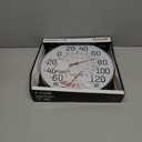 Taylor Precision Products Humidiguide Dial Thermometer (12-Inch), White, One Size