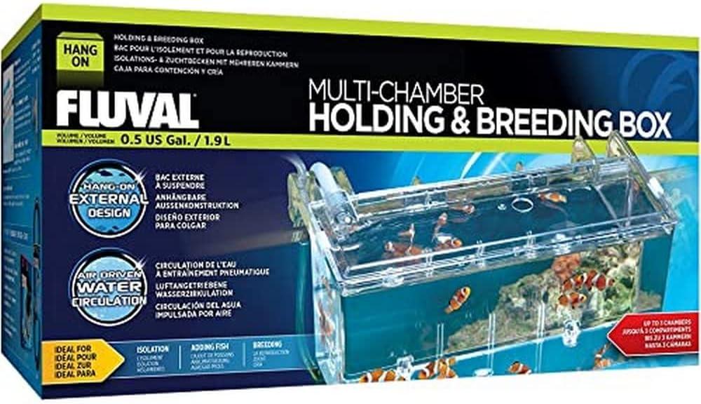 Fluval Multi-Chamber Holding and Breeding Box, Large  Up To 3 Separate Housing Compartments