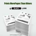 Black 2Pack 923XL Ink Cartridge High-Yield with Chip Compatible with Home Office School Printers Replacement for Pro 8120 8122e 8132e 8124e 8125e 8130 (923XL-2Black)