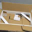 Countertop Support Bracket 20 Inch Heavy Duty Shelf Bracket 2 Pack 3/8" Thick White 20"x12"x2.5" for Granite Quartz Wood Laminate Countertops