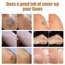 Tattoo Cover Up Concealer 2 Colors Waterproof Full Coverage Foundation for Tattoos, Scars & Imperfections Long-Lasting, Sweat Resistant & Lightweight for All Skin Tones Complete Mixing Kit