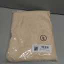 AlvaQ Women Summer Dresses Sleeveless Smocked Midi Dress High Waist Casual Tiered A Line Sundress with Pockets (Beige, L)