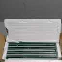 Glass Subway Tile 4 x 12 Inch Light Green for Kitchen Backsplash Bathroom Wall Pack of 12 Sheets