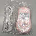 TECKNET Rechargeable Bluetooth Mouse, [ USB + BT5.0 + BT3.0 ] Wireless Mouse, Ergonomic Design, Silent Click, 6-Level 4800 DPI Wireless Mice, 3-Device Switching for Laptop, Computer, MacBookPink