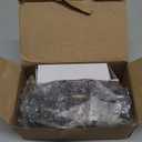 Haidms Matte Black Door Knobs Interior Privacy, Heavy Duty Square Black Interior Door Knobs for Bedroom, Zinc Alloy Privacy Door Knob Bathroom (4 Pack)