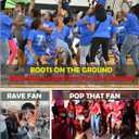 2 x 13inch Large Rave Fan Popping Fan Clacking Fans for Line Dancing,Hand Fans for Women Foldable,Boots on The Ground Fan,Portable for Outdoor,Wedding,Party,Decoration(Blue,1 Pack)