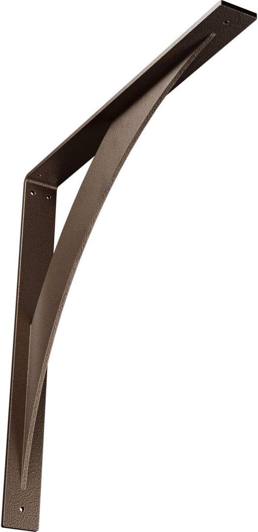 2"W x 20"D x 20"H Legacy Steel Bracket, Hammered Dark Bronze
