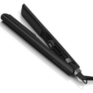 MIRACOMB 1 Flat Iron Hair Straightener Pro - Ceramic Ion Tech, Curls & Straightens Easily, Digital Heat for Precision Styling, Dual Voltage - Perfect Hair Straightening Tool for Travel & Smooth Style, Black