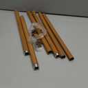 Wood Curtain Rods for Windows 48 to 84 Inch,1'' Diameter Drapery Rods with Imitation Wood Grain Leaf Pattern Finials,Boho Adjustable Heavy Duty Curtain Rods Set,36-88'',Color:Natural Wood