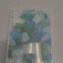 Sea Glass for Crafts - 16oz Versatile Decorative Frosted Seaglass Pieces - Vase Filler, DIY Art Craft Supplies - Beach Weddings, Home Decor, Aquariums Decor (Green/Aquamarine/White)