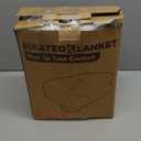 Heated Blanket Electric Blanket Full Size 72''x84'', Soft Flannel Heating Blanket with 1-10 Hour Auto Off - 6 Heat Settings - Machine Washable - Dark Grey