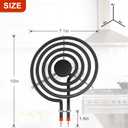 SP21YA Electric Stove Burner Replacement Fit for G.E & Ken-more & Hot-point & Ro-per Electric Range Stove - Fit WB30X253 8" Electric Range Burner Element by AMI PARTS