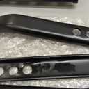 HUASION Multi-speed Kids Bike Training Wheels Fits 16", 18", 20",22", 24" Bikes, Adjustable for Variable Speeds Includes Stabilizers Kits, 1 Pair, Black