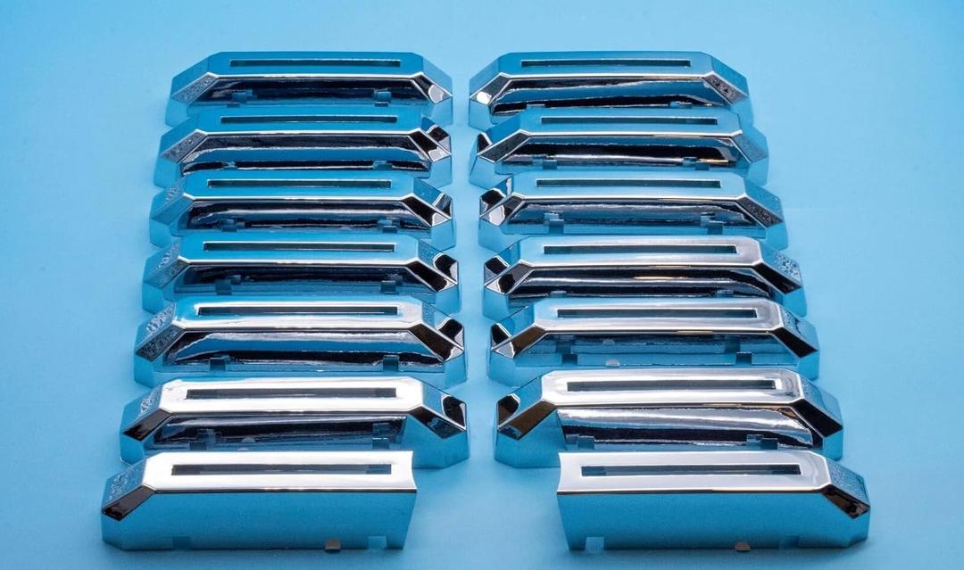 14Pcs Grille Trim Covers Truck Main Grille insert Trim Compatible with 2021-2023 Ford F-150 XL/XLT (Chrome)