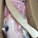 FUNLIO Unicorn Baby Rocking Horse, Pink Fairy Unicorn Rocking Horse for Toddlers 6 Months to 3 Years, Stuffed Ride-on Animal Rocker, Easy to Assemble, CPC & CE Certified